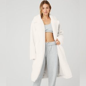 ALO Oversized Sherpa Trench Coat